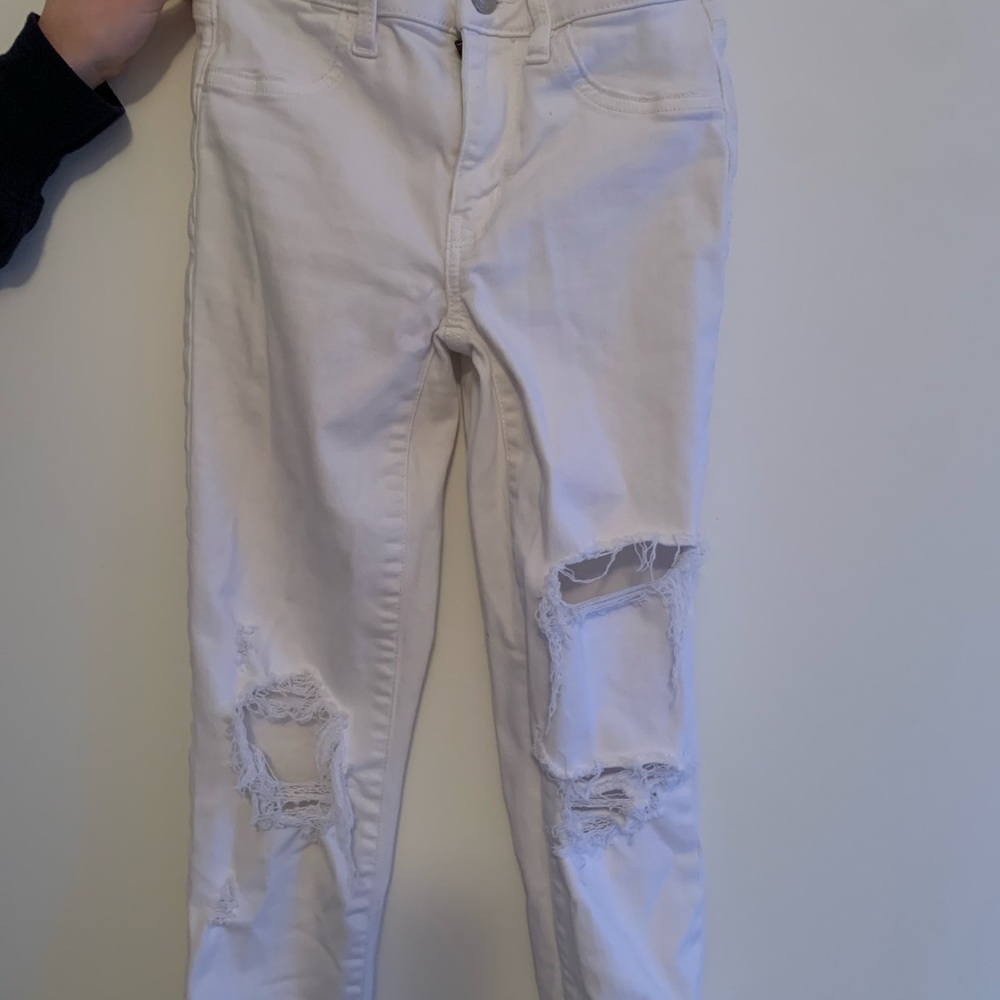 white American eagle jeans 00